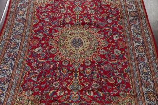9 ' x12 ' Vintage Kashmar Floral Area Rug Hand - Knotted Oriental Traditional Carpet 3