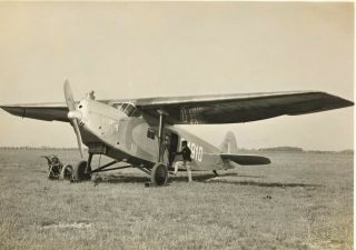 1931 Photograph Of A Focke - Wulf A32 Buzzard Airliner