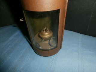 ANTIQUE COPPER BRASS MINING MINERS ? LAMP LANTERN 2