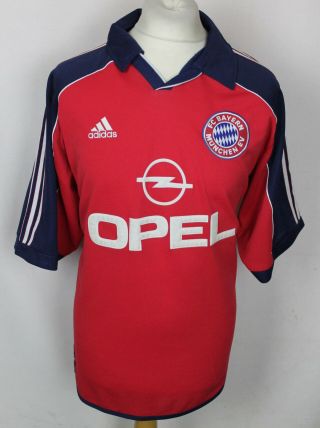 Brigitte 30 Vintage Bayern Munich Home Football Shirt 99 - 01 Adidas Mens Xl Rare
