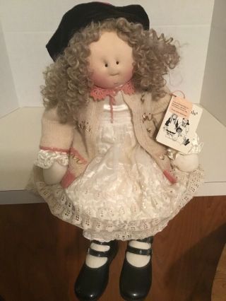 Vintage 24 " Little Souls Doll Handmade By Gretchen Wilson 2000 Sadie Signed