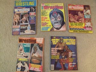 15 Vintage Wrestling Magazines W/Female,  Women,  Girl lady Wrestlers 2
