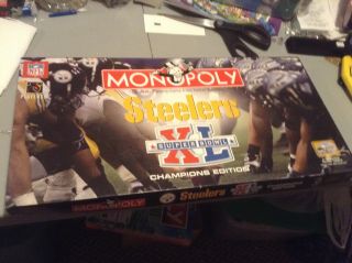 Steelers Superbowl Xl Monopoly Game Champions Edition 100 Complete