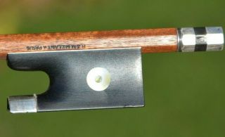 Old French Violin Bow Stamped  R&m Millant A Paris