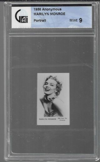 1956 Anonymous " Marilyn Monroe " 9 Rko Greetings 20th Century Fox Rare Set
