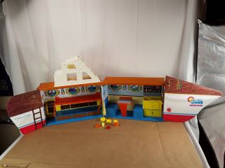 Vintage 1974 Barbie Dream Boat Mattel Playset Ship Fold And Go See Pictures