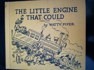 Vintage The Little Engine That Could Children’s Book Retold By Watty Piper 1954