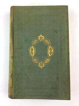 Vintage The Song Of Hiawatha Book Henry Wadsworth Longfellow 1855 Rare Antique