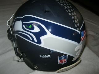Schutt Dna Pro Full Size,  Heavy Duty Seattle Seahawks,  Nfl Football Game Helmet