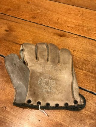 Vintage Antique Midco Youth Baseball Mitt Glove Model 212 Buckle Back