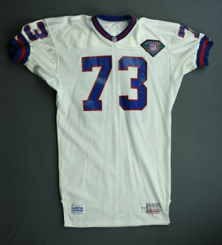 1994 Alexander York Giants Game Issued Apex Jersey Size 48 Not Worn