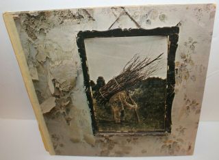 Led Zeppelin Iv Lp Vintage Vinyl Record Album Vinyl Sd 19129 1971 Atlantic