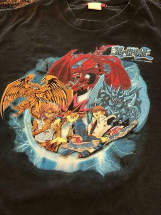 Vintage 1996 Yu - Gi - Oh Yugioh T - Shirt Liscensed Rare Htf
