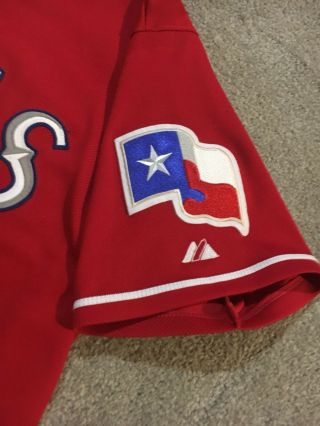 Justin Grimm Signed Game Worn Game Jersey Texas Rangers Chicago Cubs 2