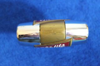 Vintage Chrome Schlitz Beer Ball Beer Tap Gear Shift Knob Handle Accessory 3