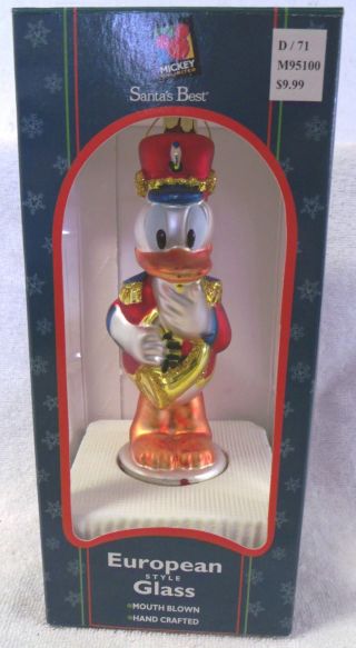 Vintage Christmas Decorations - - Donald Duck - - - - 5 1/2 " Tall - -