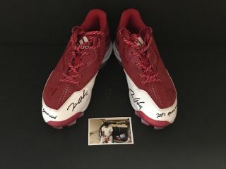 Tim Anderson Chicago White Sox Signed 2017 Game Cleats Adidas Unique A