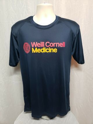 Weill Cornell University Medical College Adult Medium Blue Tshirt