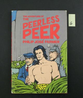 Signed 1st Edition - The Adventure Of The Peerless Peer - Philip Jose Farmer (6