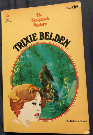 Trixie Belden 25 Sasquatch Mystery Beige Pb