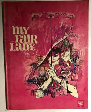 My Fair Lady Souvenir Book (1964) Warner Bros.  Movie Hc