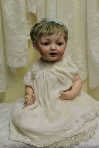 Adorable 18 " Jd Kestner 226 Character Baby - All - Perfect Head
