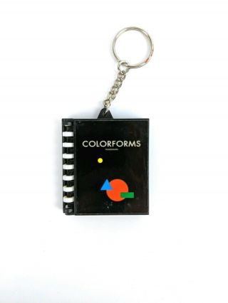 1997 Colorforms Vintage Novelty Mini Keychain Basic Fun