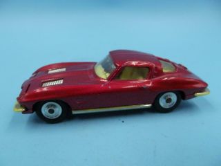 Vintage Corgi Toys Chevrolet Corvette Sting Ray 3.  75 Inches