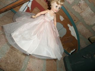 Vintage Ideal Tagged Doll Gown For 1950 