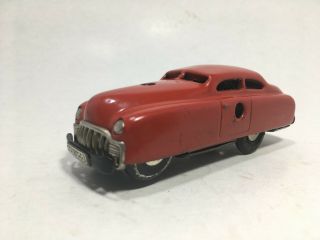Rare Vintage Schuco W Germany Tin Windup 3041 Varianto Limo Red