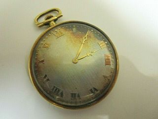 Vintage Audemars Piguet 18k Gold Pocket Watch.  19j.  41mm.  Runs