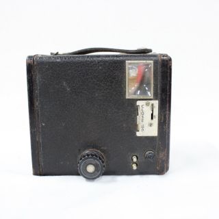 Vintage Kodak Brownie Six - 20 Model D Box Camera Photography 710 2