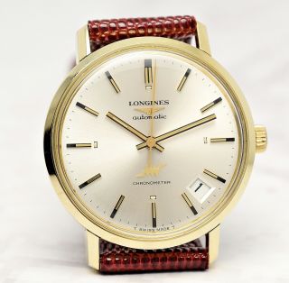 Vintage Longines Ultra - Chron Cal.  431 Chronometer,  Gold Cap,  60 