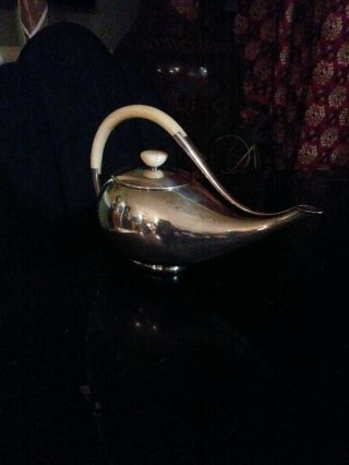 F.  Hingelberg Sterling Silver Teapot