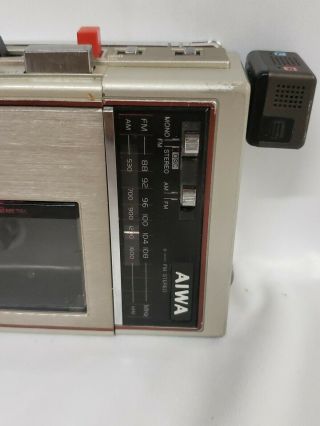 Vintage AIWA HS - J02 | Stereo Radio Cassette Recorder | Noise Reduction | Parts 2