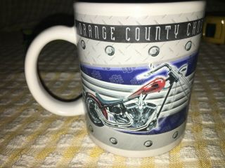 2005 Orange County Choppers Motorcycle Mug Cup Ceramic Coffee Biker Cycle 31599