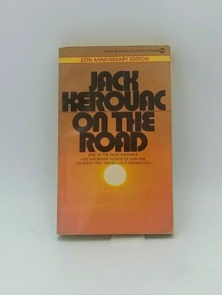 On The Road By Jack Kerouac (signet Books Ae3118 • Paperback • 25th Anniversary)