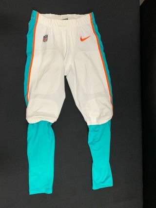 10 Kenny Stills Miami Dolphins Nike Game White Pants Size - 30 Year - 2018