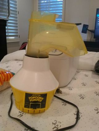 Vintage Retro Hot Air Wear - Ever Popcorn Pumper Whatever Yellow Maker