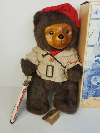 Vintage Robert Raikes Cecil The Director Bear Signed Limited Edition 1986