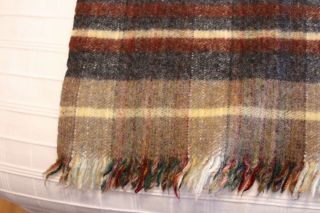 Fab Vintage Plaid Wool Lap Blanket 42x64 Made In Great Britain Highland Store