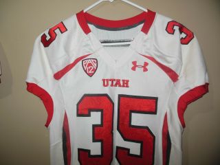 Utah Utes Game Football Jersey All Sewn
