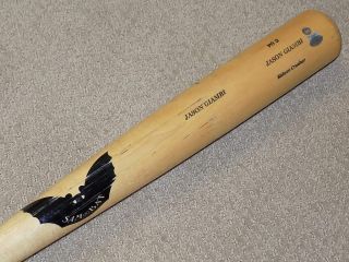 Jason Giambi Maple Sam Game Bat 2001 York Yankees Steiner
