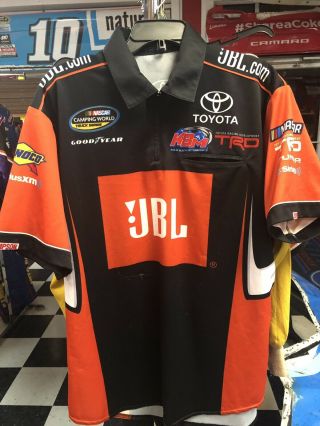 Christopher Bell Jbl Kyle Busch Kbm Nascar Race Pit Crew Shirt L