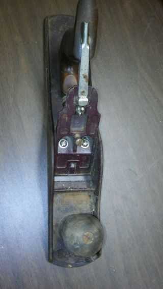 Vintage Wood Plane No 5 Made In Usa