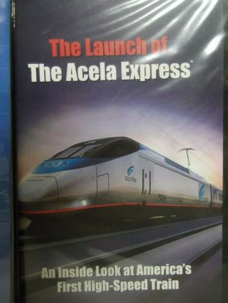 Amtrak X2000 Demo,  The Launch of Acela,  The Acela Express 3 VHS Video ' s 2