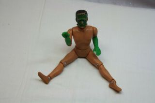 Vintage Ahi Frankenstein 1973 Azrak Hamway 8 " Action Figure Movie Monster Green