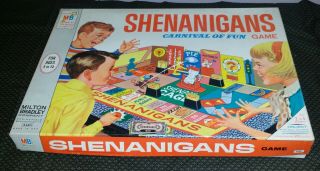 Vintage Milton Bradley Shenanigans Carnival Of Fun Game Complete Very Good 3