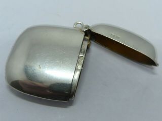 1920 - William Henry Sparrow - Solid Silver - Vesta Case