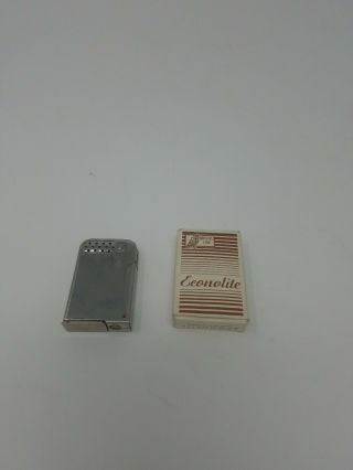 Econolite Bristol Line Rare Vintage Zippo Lighter Made In Austria